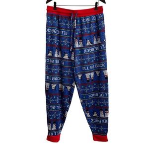 Mad Engine, fleece, snowman pyjama pants.